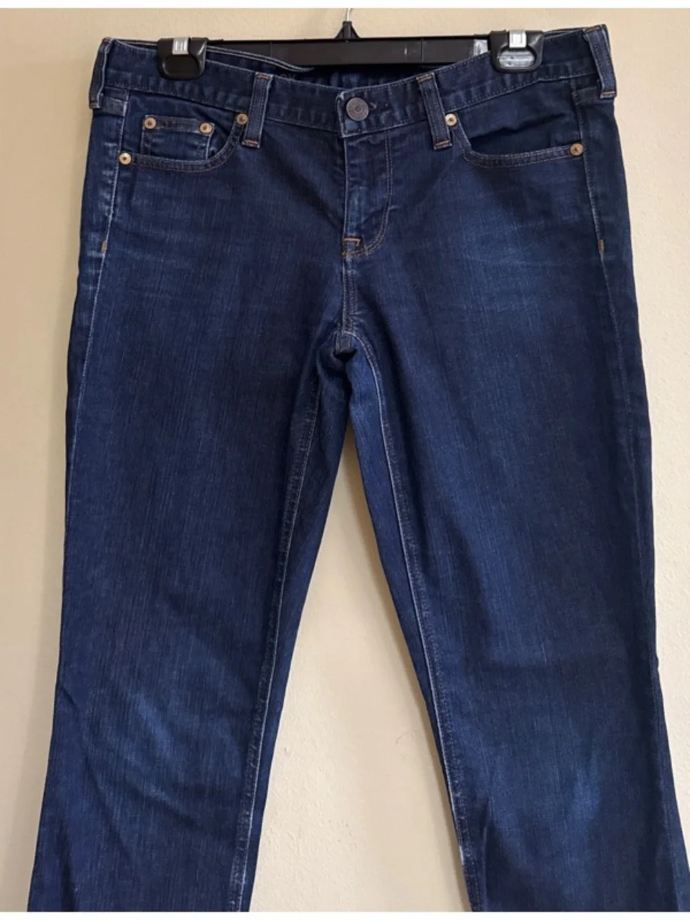 Vintage Dark Wash Matchstick Jeans